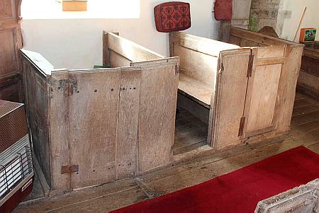 Honeychurch - Box Pews